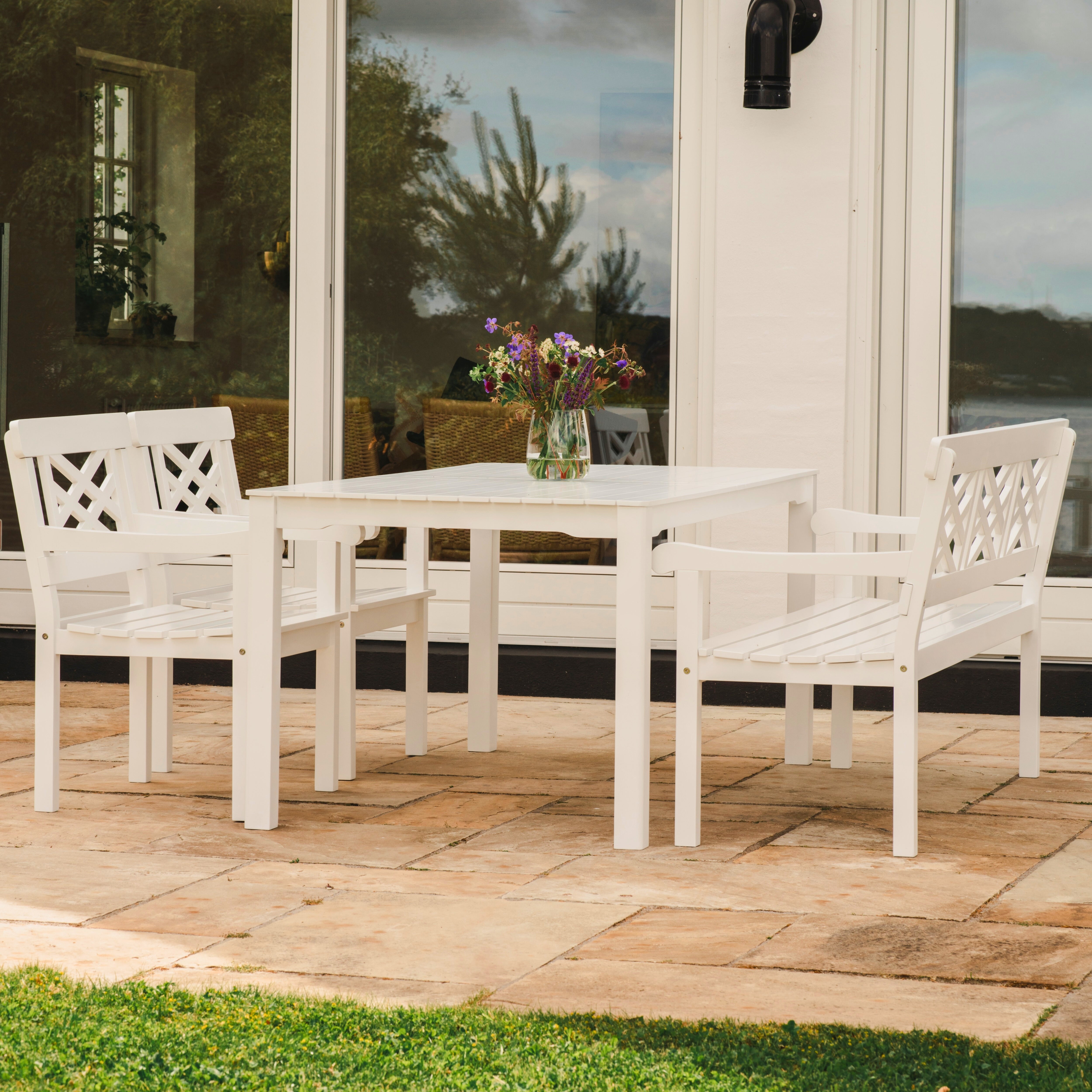 Tisvilde havesæt - Hvid