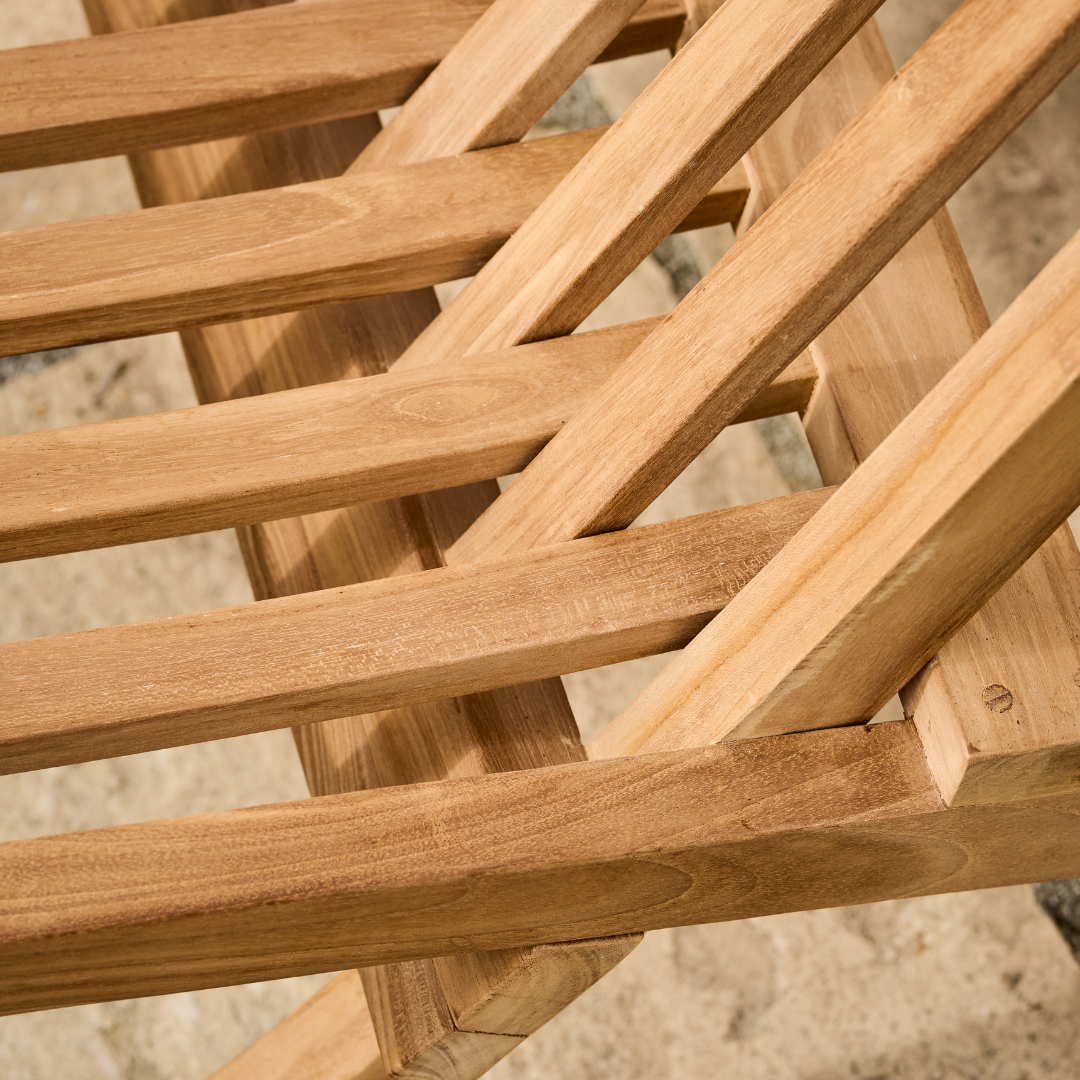 Lido lounge stol, teak