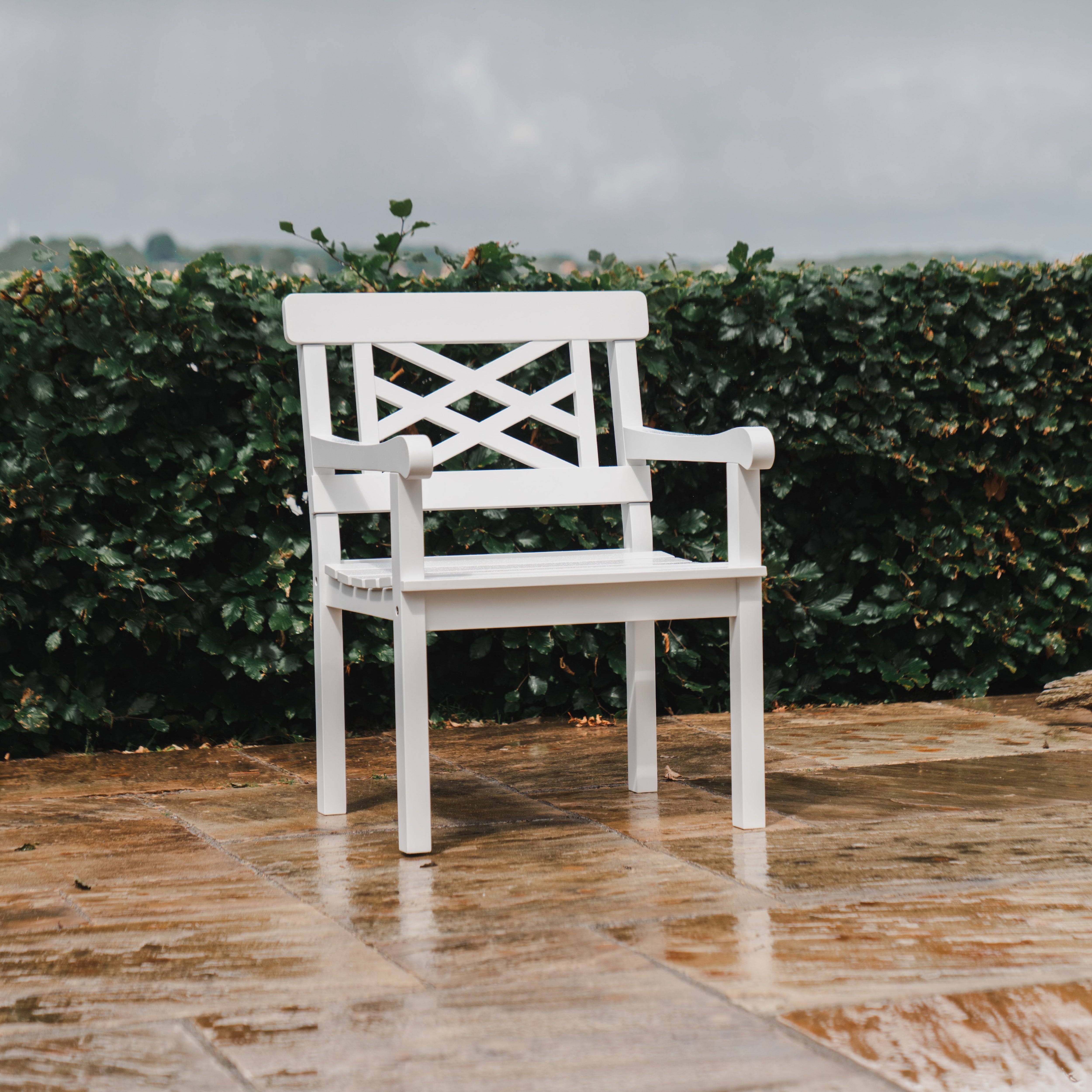 Tisvilde havestol - Hvid