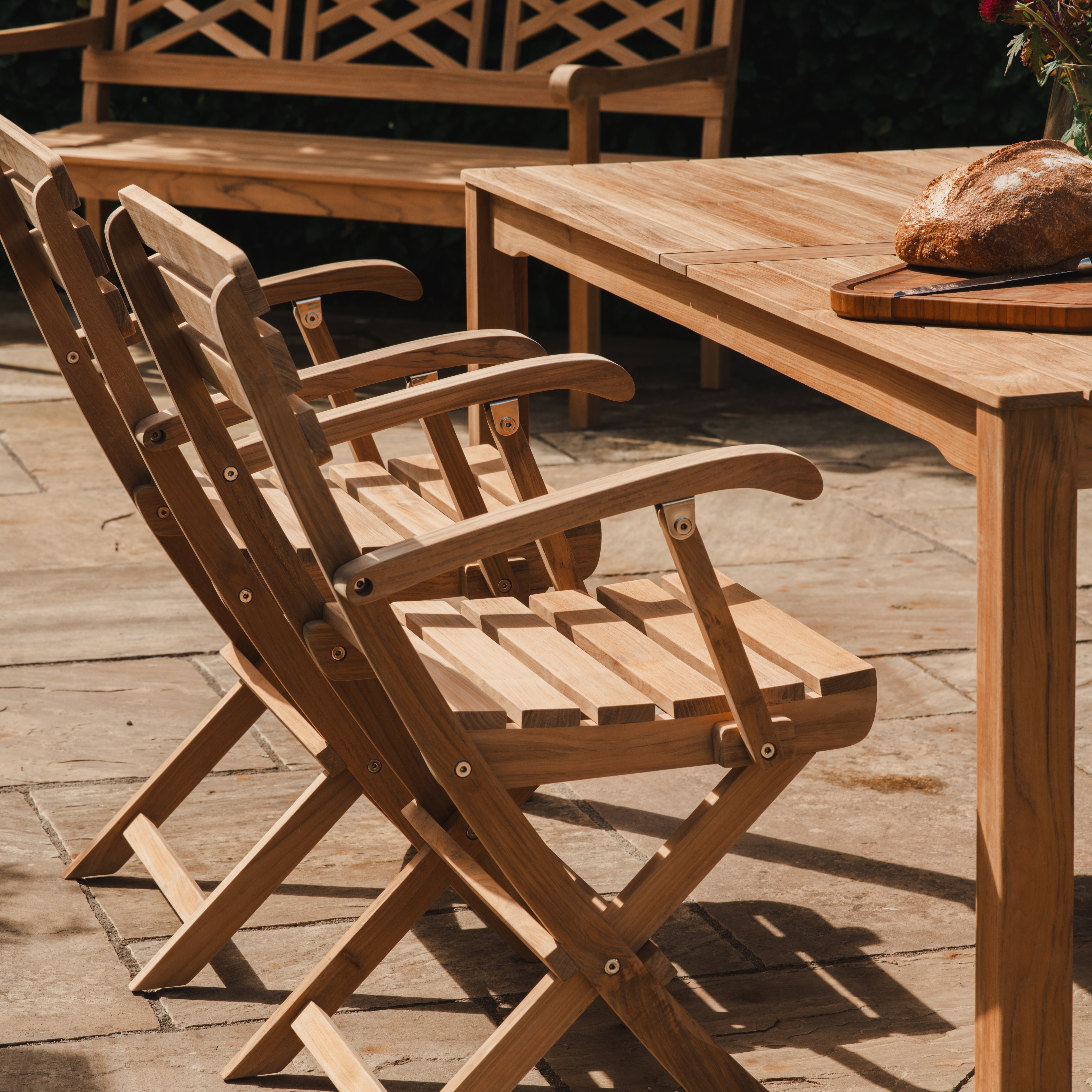 Tisvilde x Nordby sæt - teak