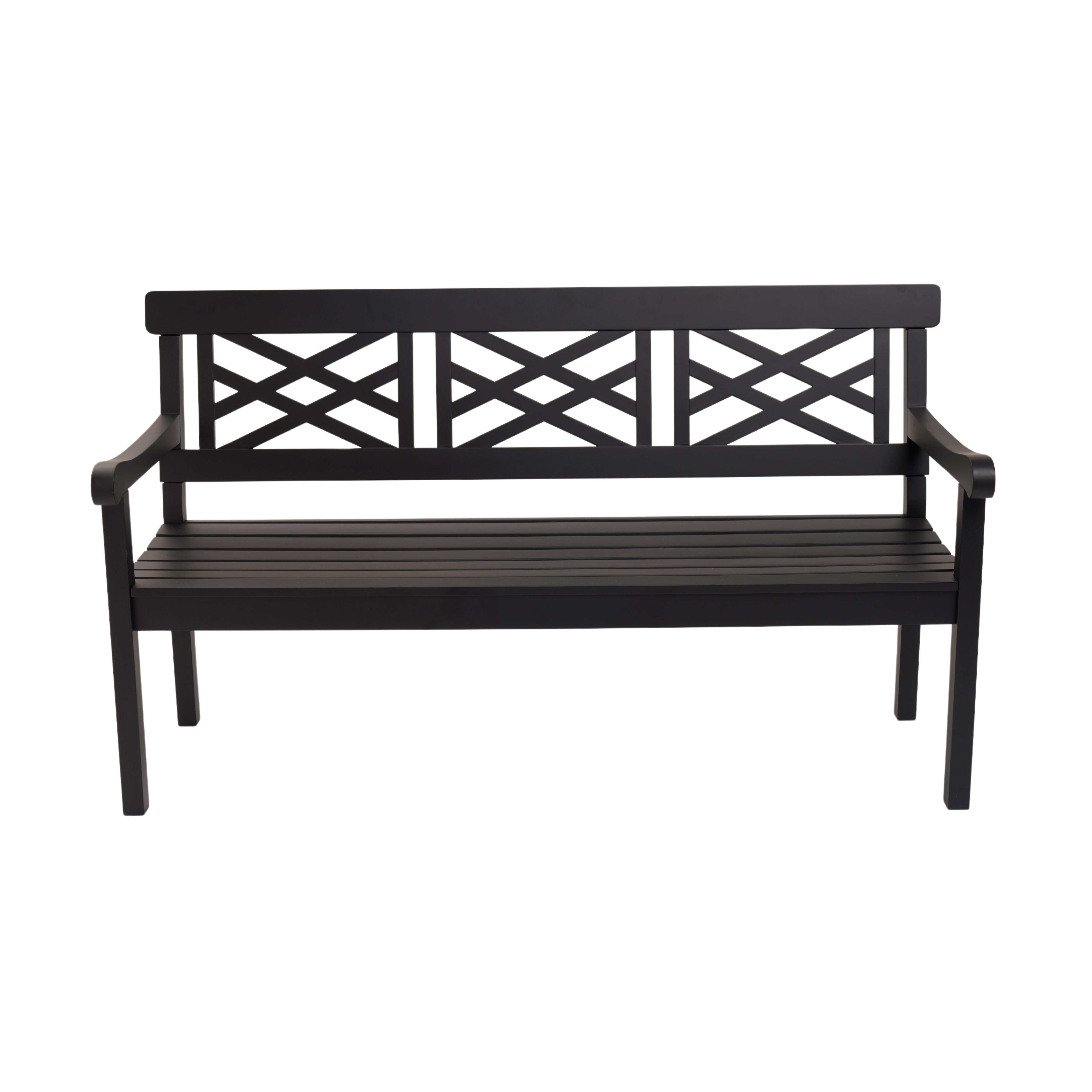 Tisvilde havebænk - Sort