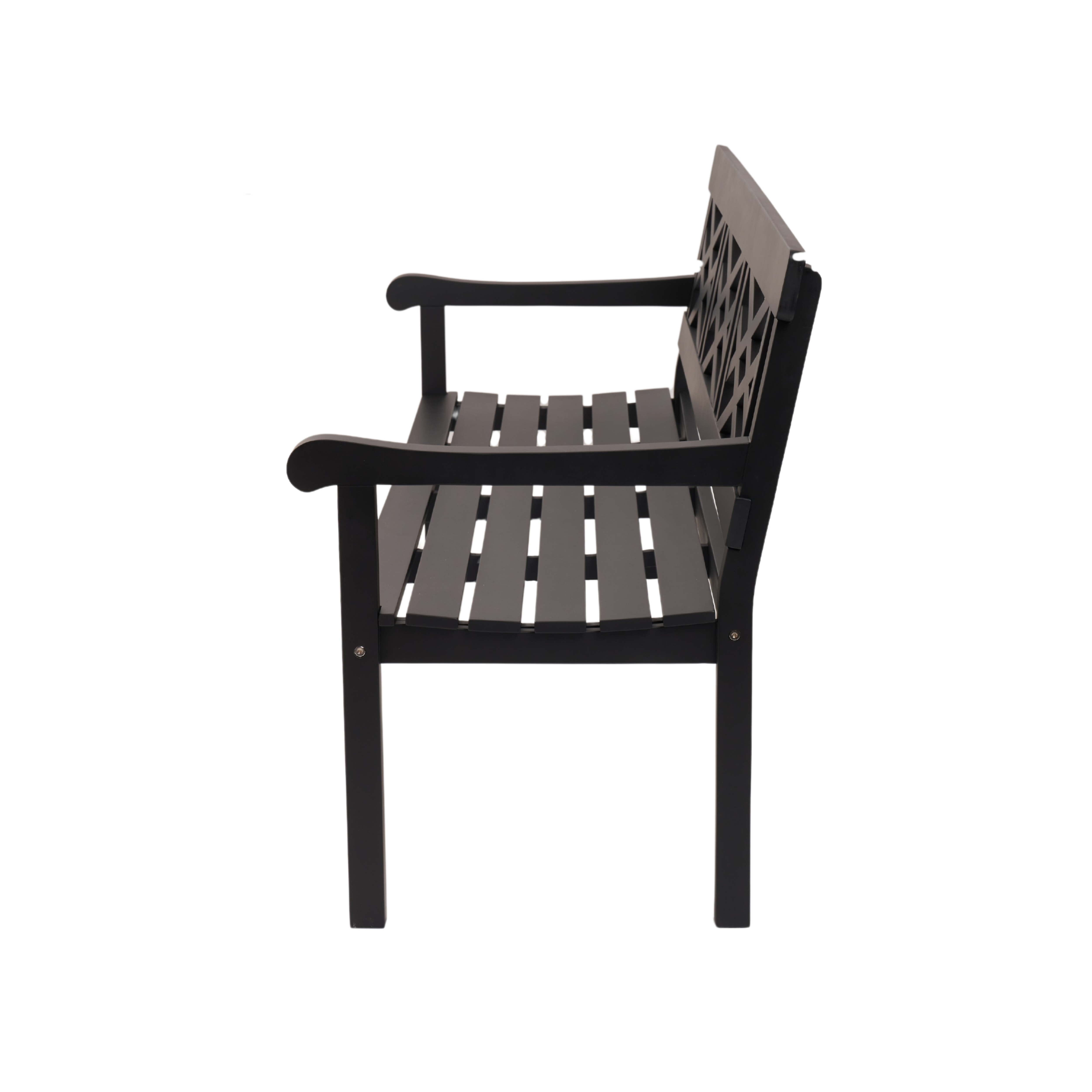 Tisvilde havebænk - Sort