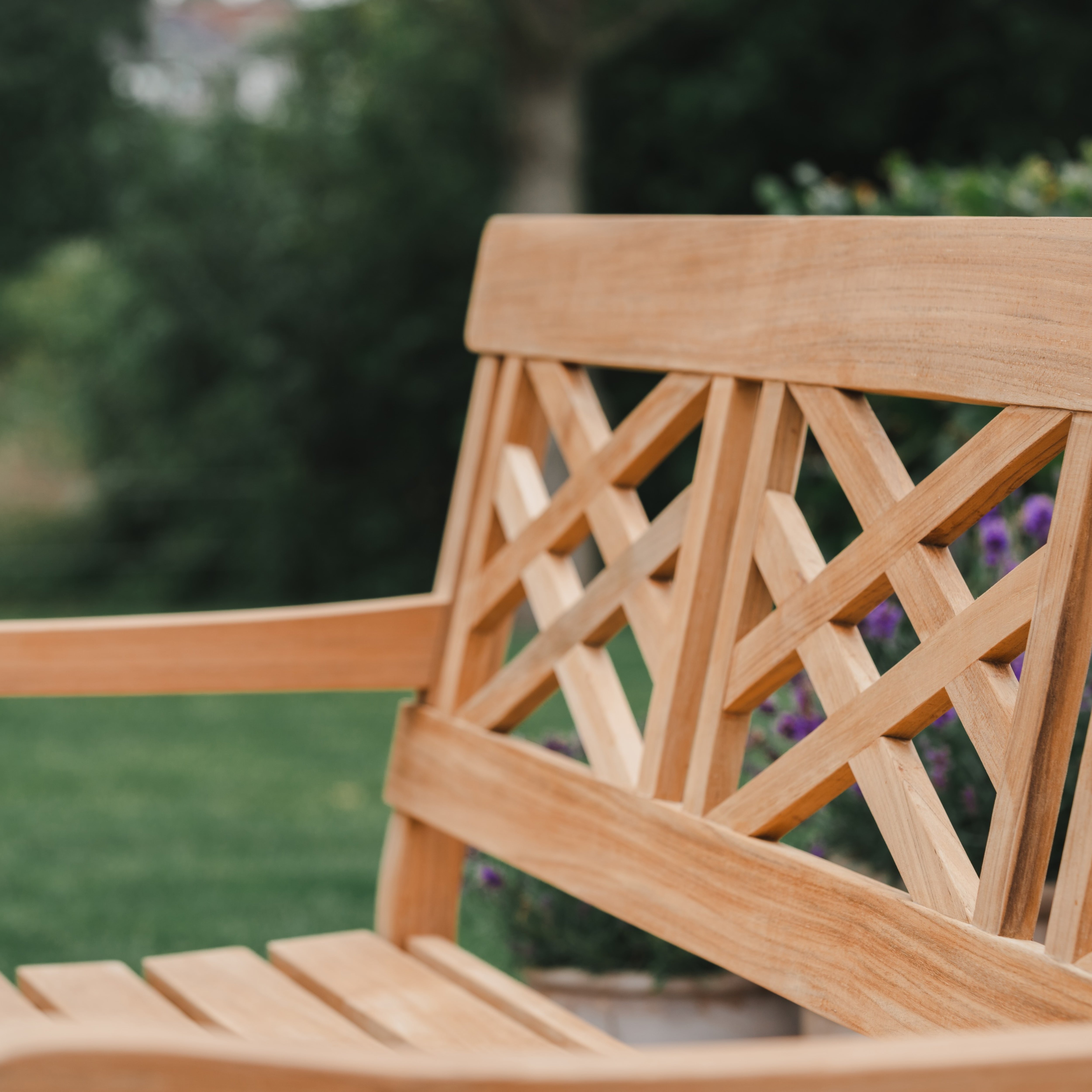 Tisvilde havebænk - Teak