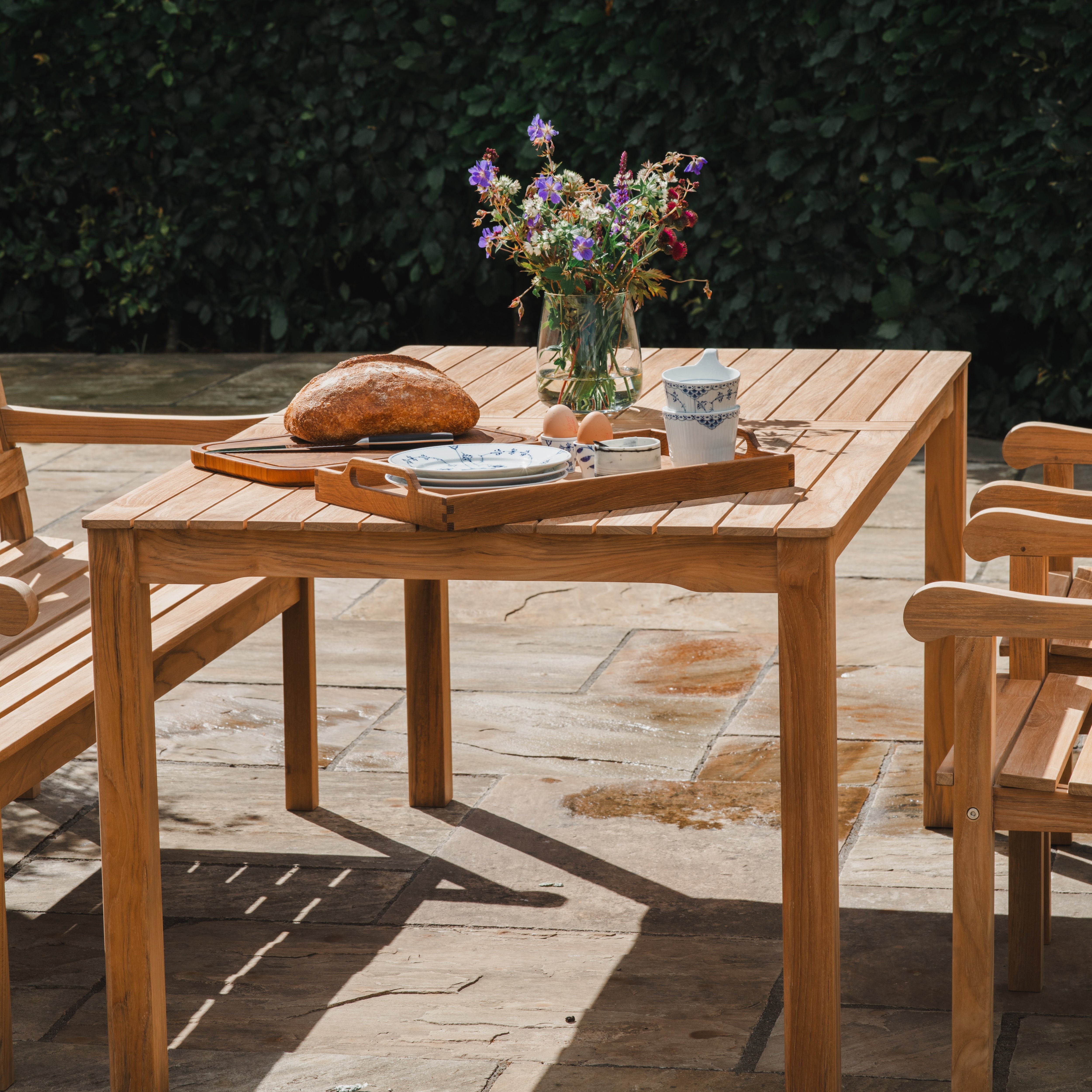 Tisvilde havebord - Teak