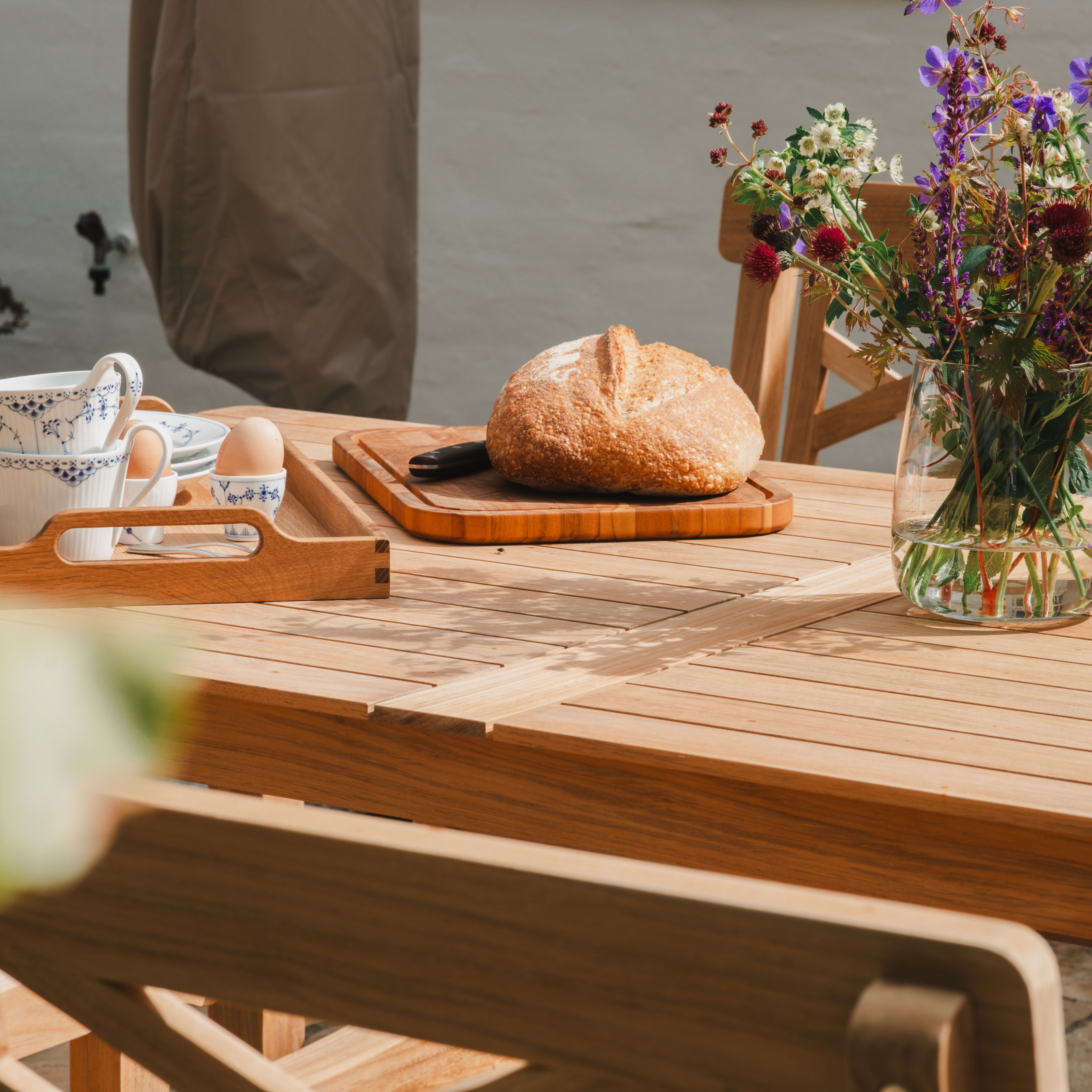 Tisvilde havebord - Teak