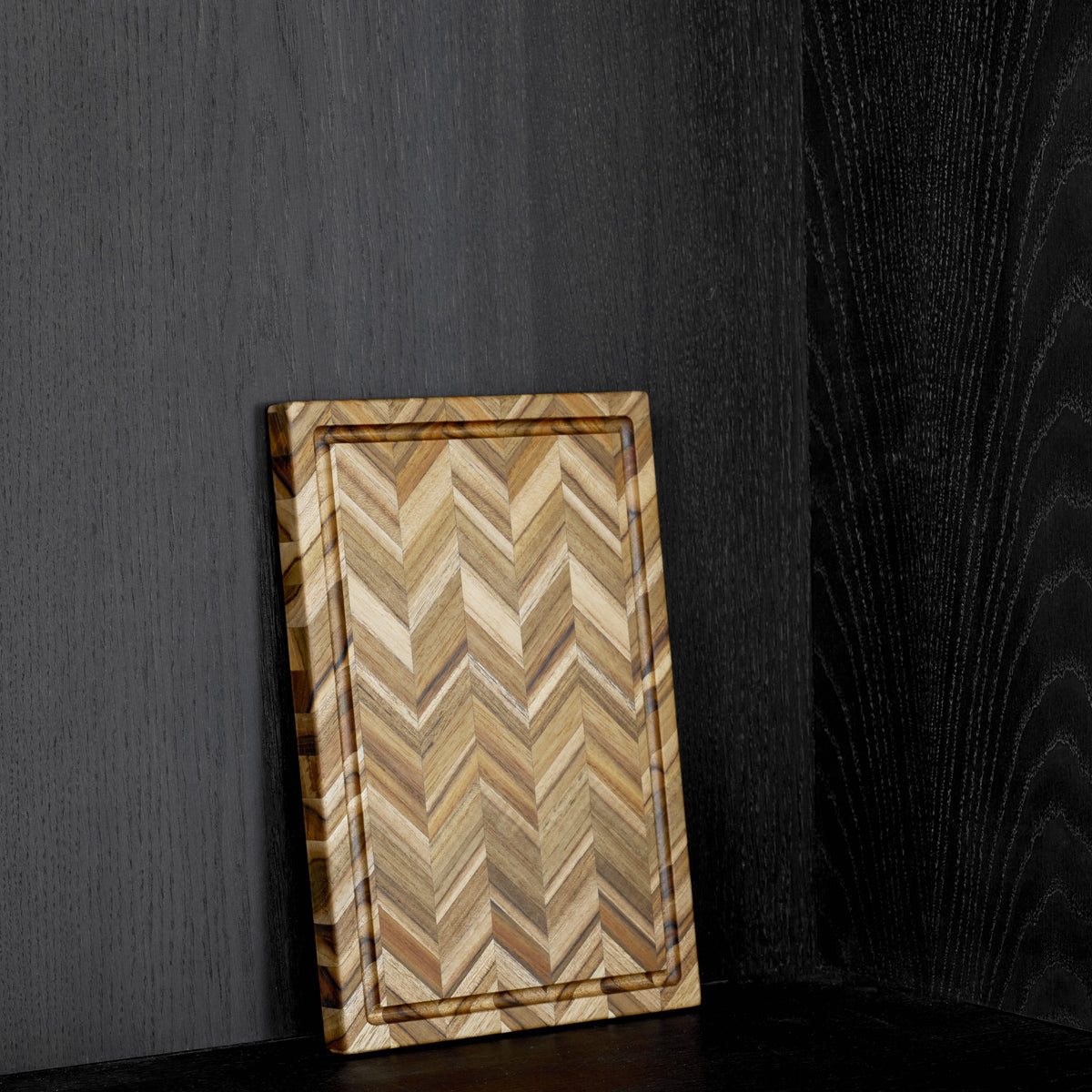 Herringbone Teak board, S