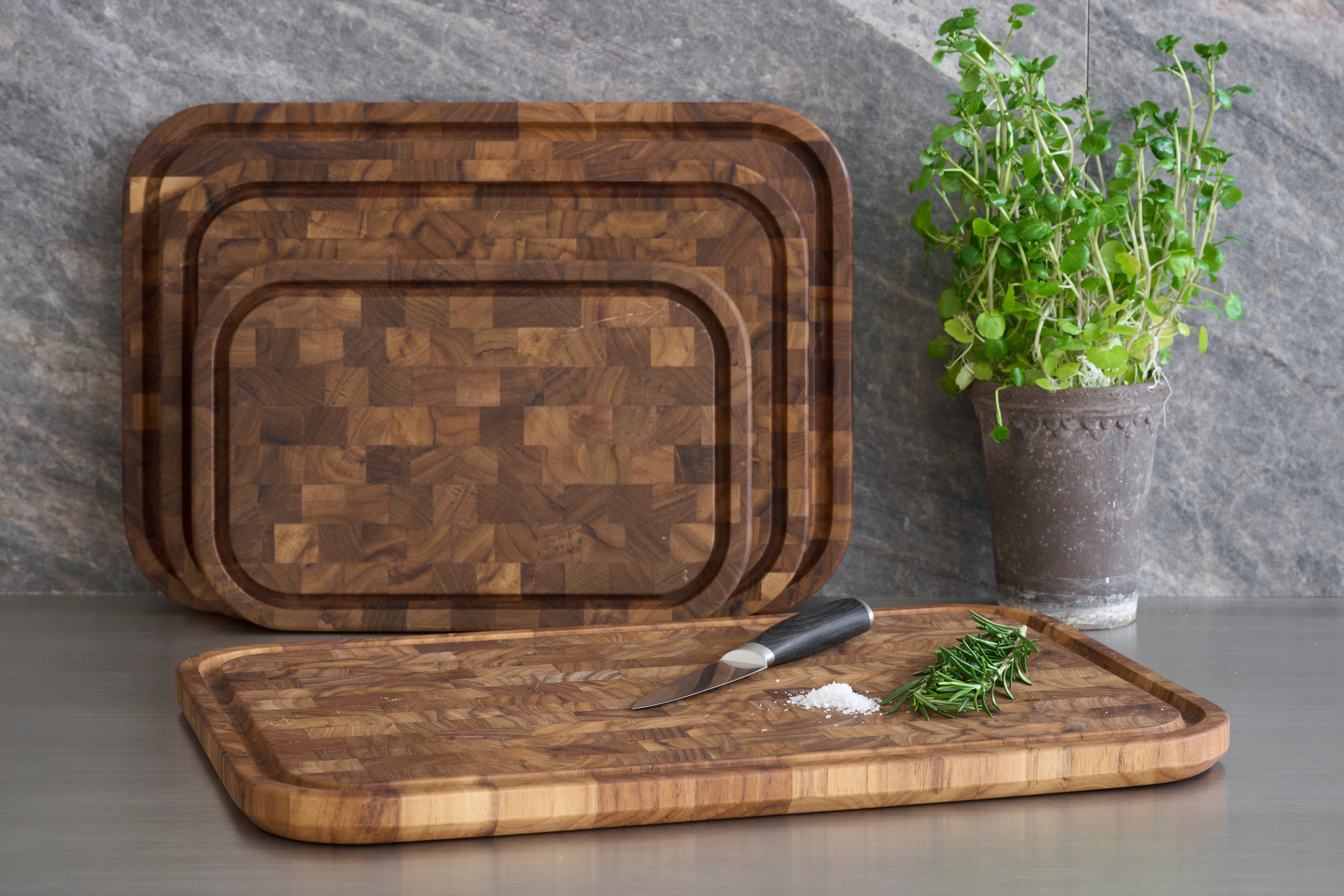 boards XL, skærebræt i FSC teak